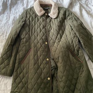 Ralph Lauren wilted green long jacket